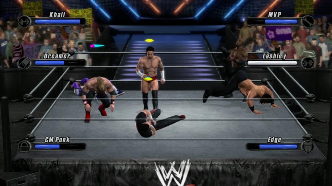 PS2 WWE SmackDown vs. Raw 2008